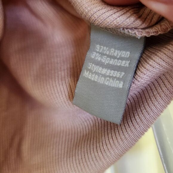 Vintage Havana Ribbed Front Lace Up Pull-On Shorts Size Medium - Picture 7 of 8